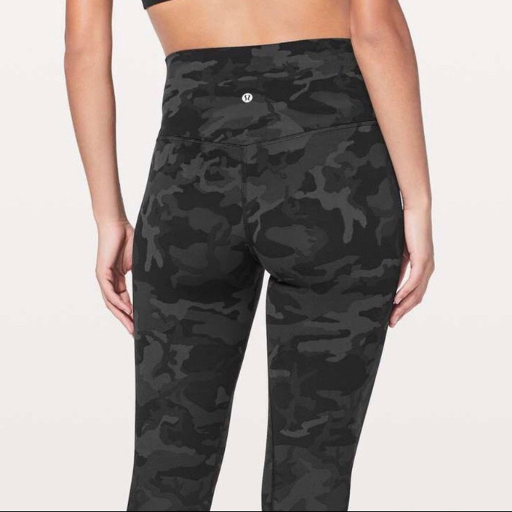 Lululemon Camo Wunder Under Leggings